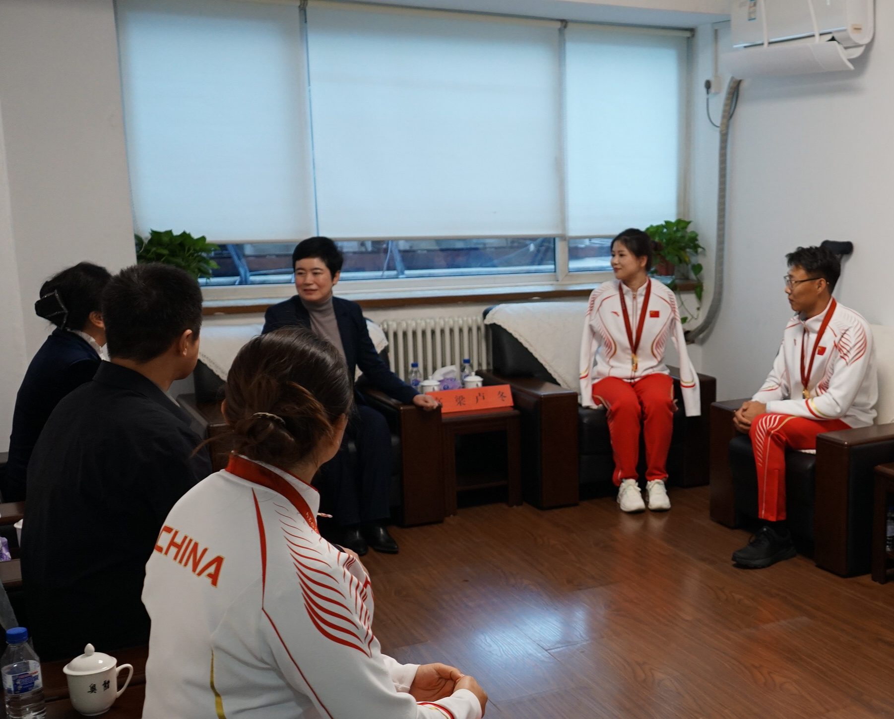 “弘扬中华体育精神 展现青春奋斗风采”<br/>——残奥冠军进机关宣讲报告会在...